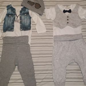2 outfit sets